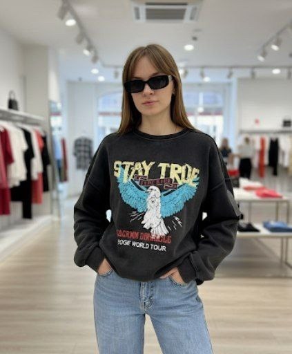 серый свитшот,повседневный свитшот,свитшот женская,толстовка оверсайз,свитшот толстовка