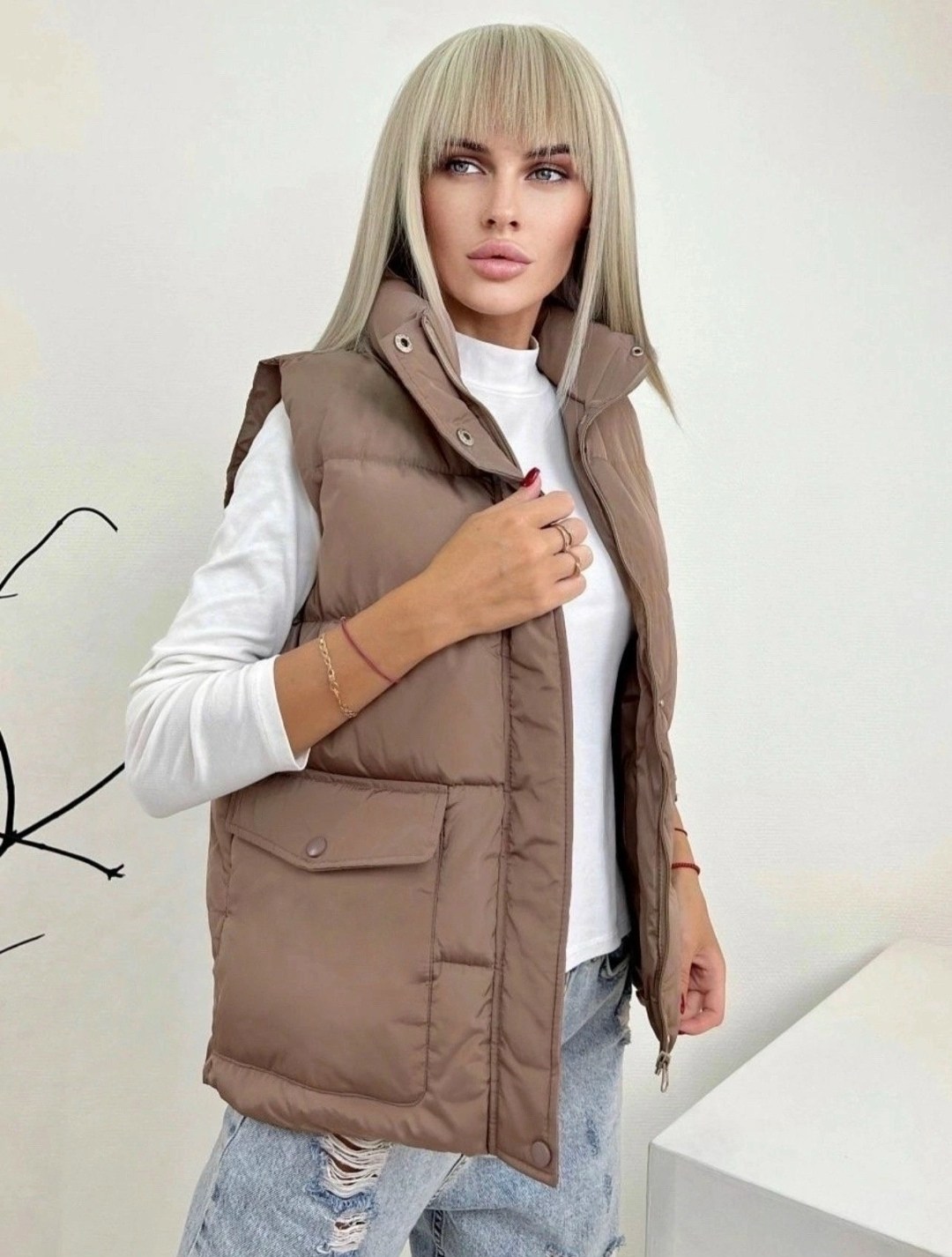 женская жилетка,жилет женский,жилетка,жилетка короткая,жилетка теплая