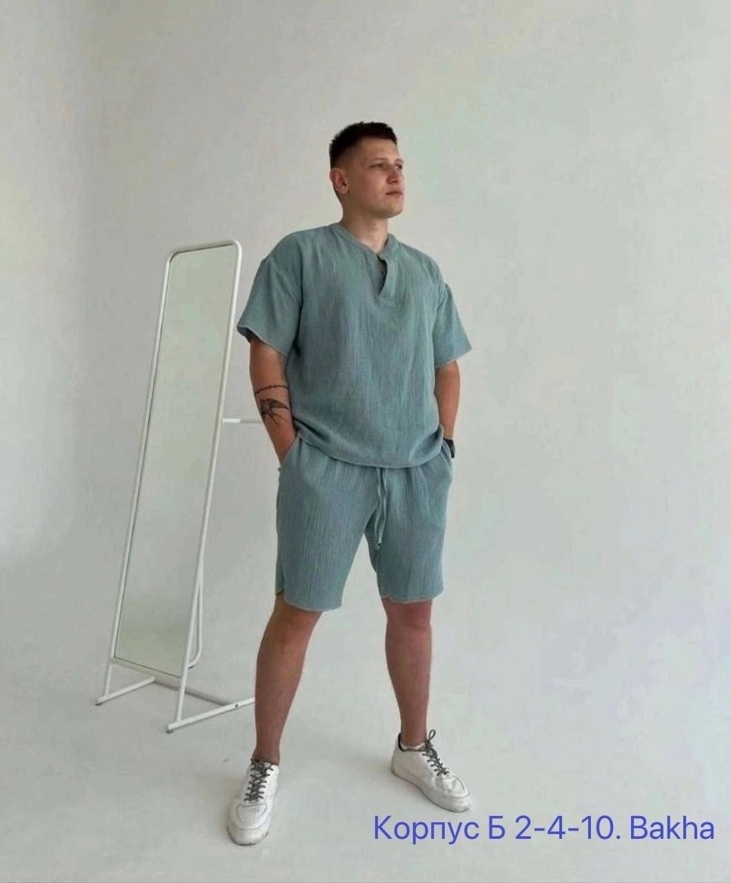 костюм мужской с шортами,мужские летние костюмы,повседневный костюм,костюм летний рубашка и шорты,костюм мужской