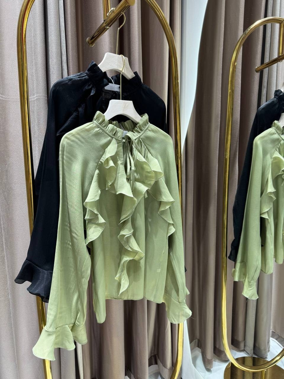 блузка с оборками,блузка с рюшами,блузка бант,женская блузка с оборками,элегантная блузка