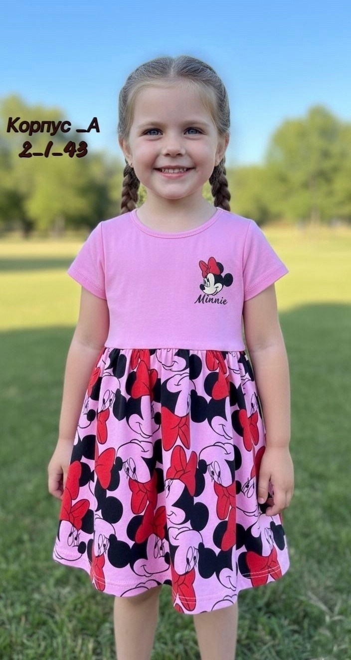 платье для девочек,платье микки маус для девочки 2 года,платье детская,детское платье,платье минни маус