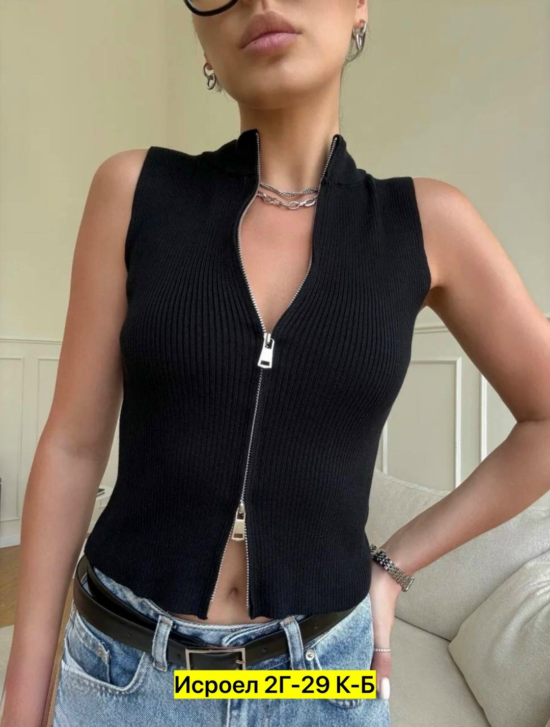 кофта женская,женская майка на молнии,майка на молнии,женская майка,кофта на замке