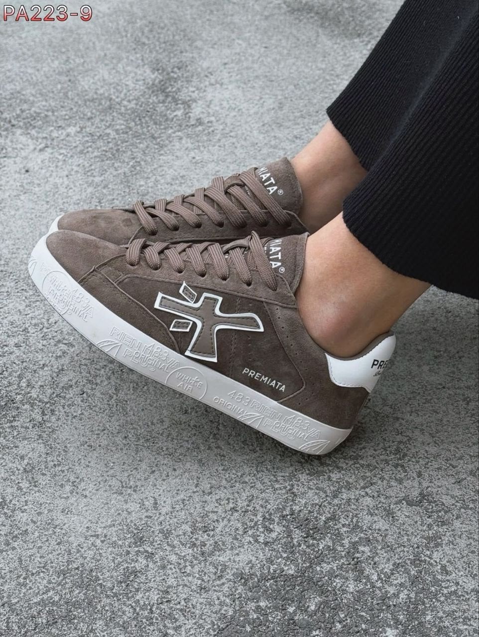 кроссовки premiata,,кроссовки мужские premiata,кеды premiata,мужские кроссовки premiata steven 6973 цвет коричневый размер 41 eu