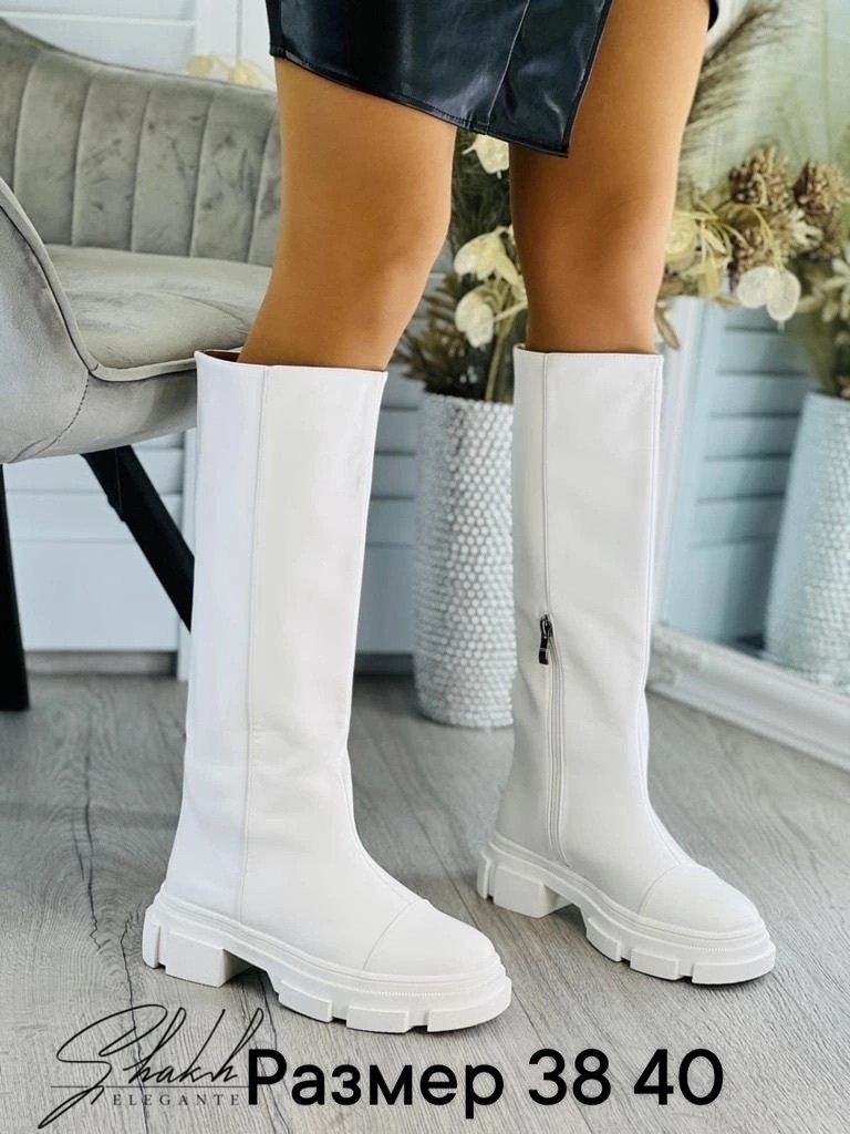 белые сапоги,сапоги,сапоги женские белые,женские сапоги,сапоги люкс