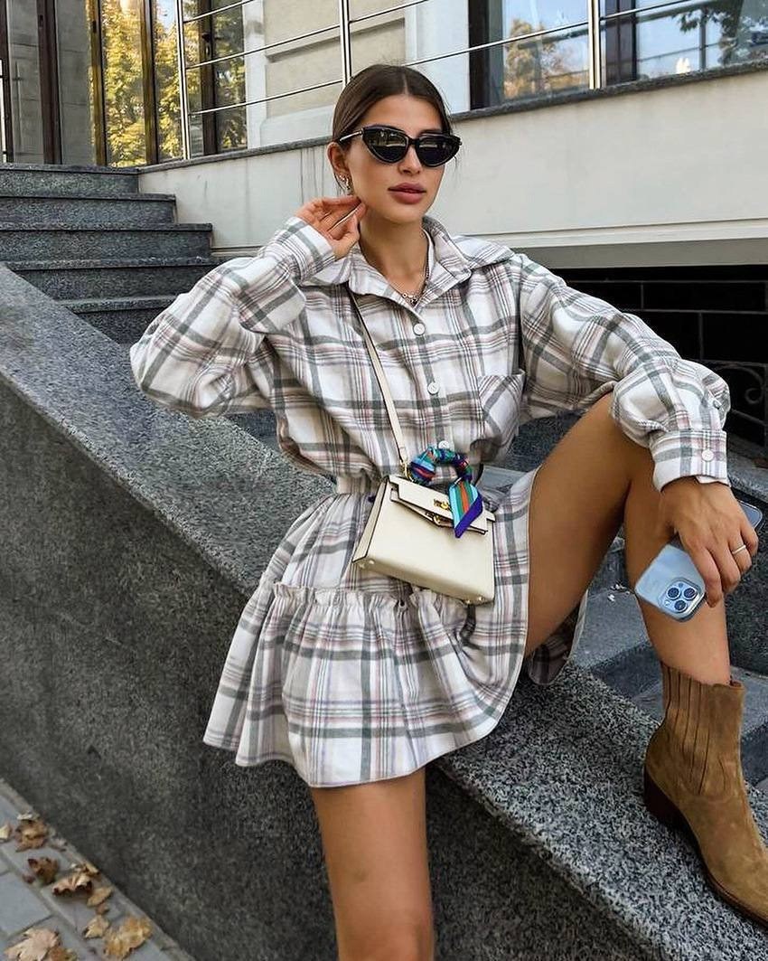 костюм юбка с рубашкой в клетку,костюм рубашка с юбкой,костюм двойка с юбкой и рубашкой повседневный,костюм женский с юбкой и рубашкой,костюм в клетку рубашка оверсайз и юбка