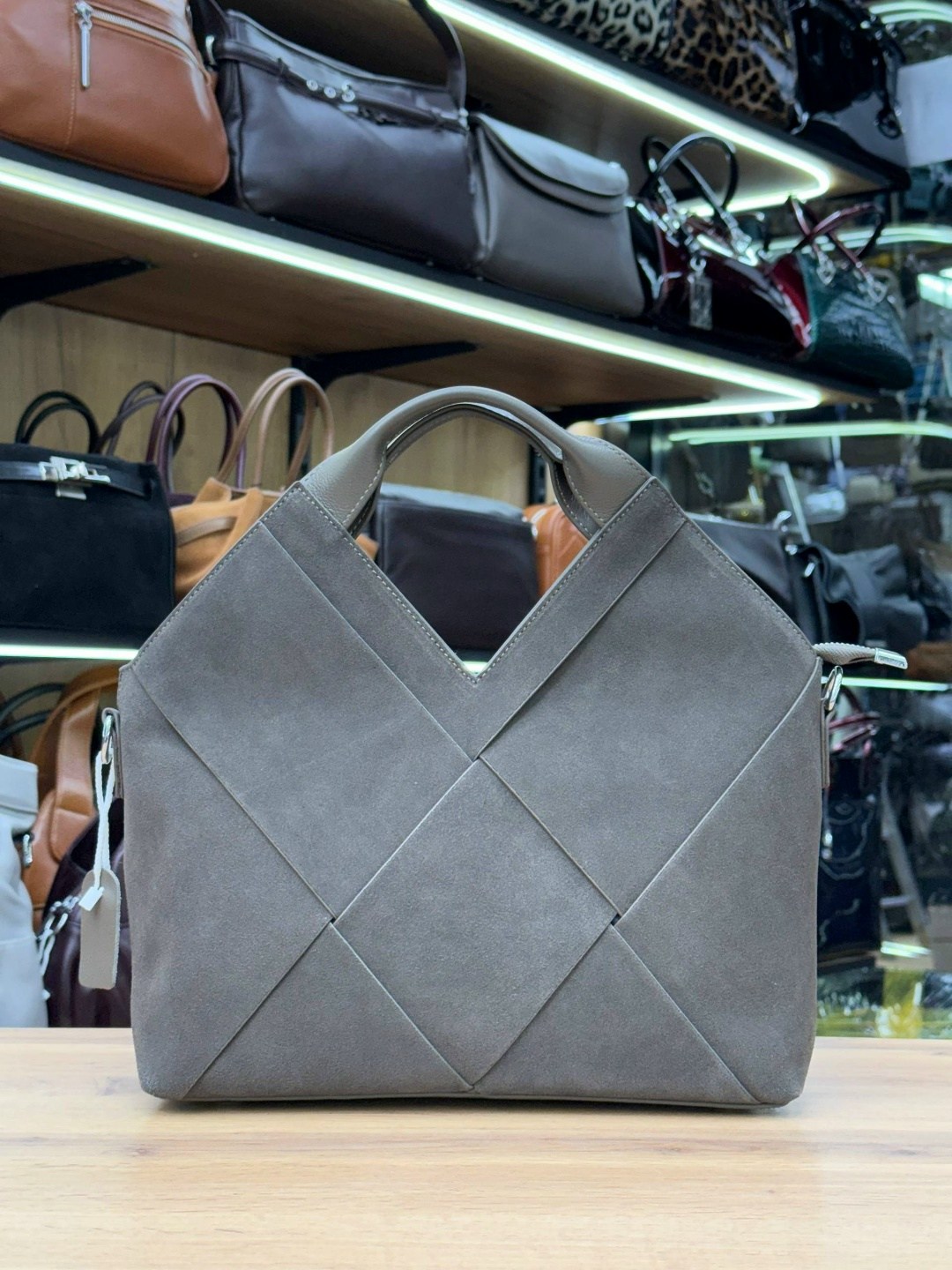 сумка,сумка женская из натуральной замши,замшевая сумка,сумка замшевая серая,сумка женская кожаная