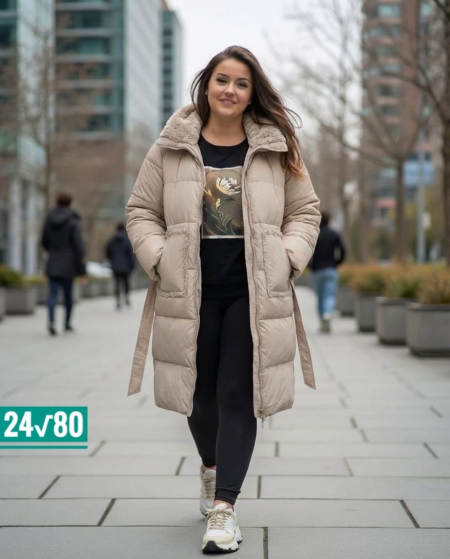 пуховик женский,женский пуховик 7067-s70,куртка женская зимняя,пуховик бежевый,женская куртка