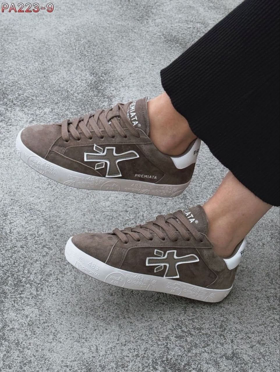 кроссовки premiata,,кроссовки мужские premiata,кеды premiata,мужские кроссовки premiata steven 6973 цвет коричневый размер 41 eu