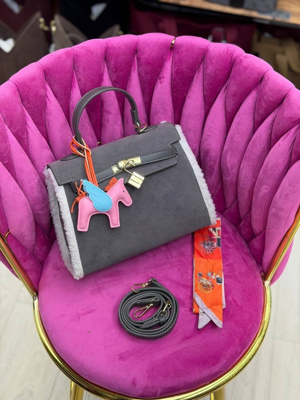 сумка женская hermes,сумка hermes,замшевая сумка,сумка модная,сумка hermes birkin