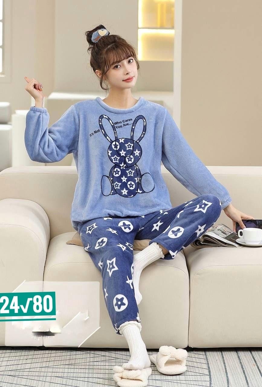 пижама женская со штанами теплая домашняя плюшевая,теплая пижама женская,теплая пижама,пижама женская,костюм теплый женский домашний пижама плюшевая