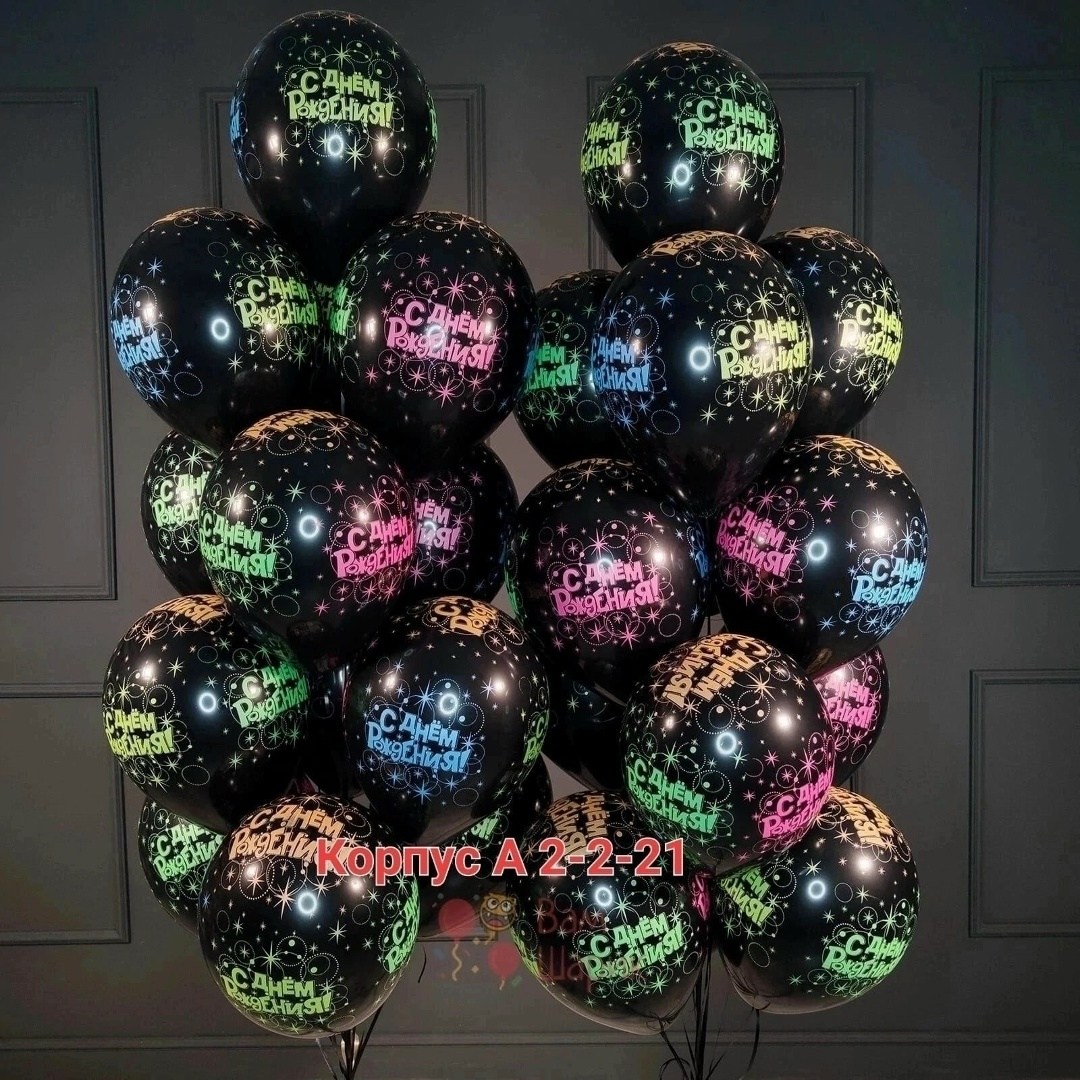 шар черный,шар черный с днем рождения,шар с днем рождения,воздушные шары черные,черный шарик с днем рождения