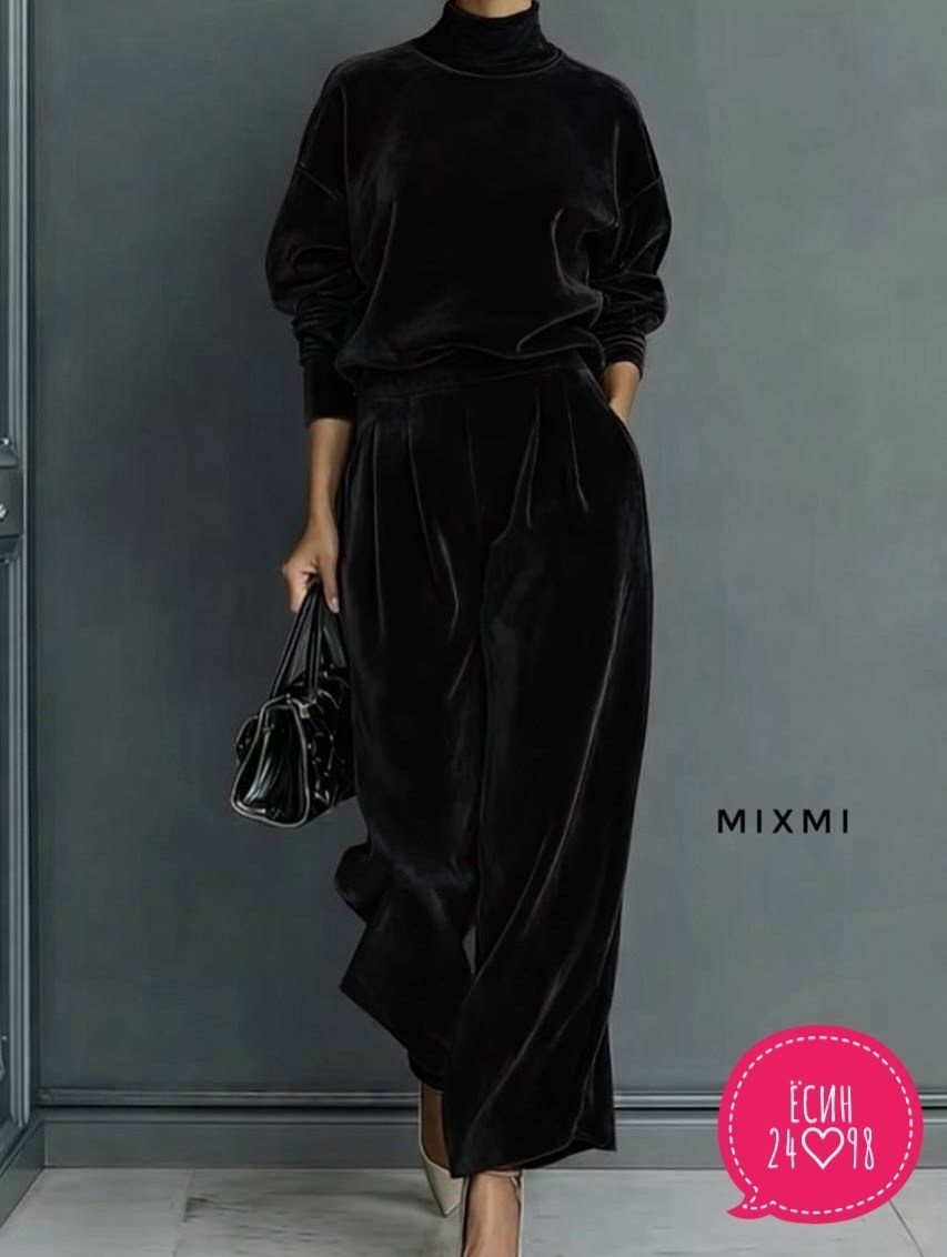 костюм велюровый,костюм из велюра на футере,костюм из велюра,брючный костюм eola 2950 серый,женский велюровый костюм оверсайз happyfox