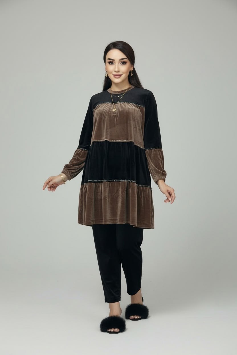 велюровые платья для полных женщин,костюм велюровый,женская туника,туника большие размеров,костюм женский