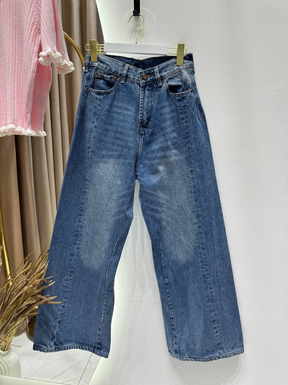 джинсы широкие,женские джинсы,джинсы палаццо,модные джинсы,стильные джинсы