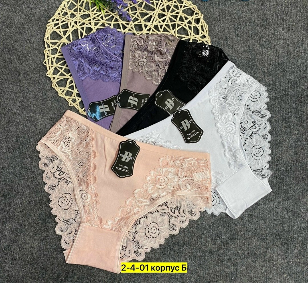 трусы женские 5 шт,трусы женские набор хлопок слипы с кружевами 5 шт planet of underwear,женское нижнее белье,женские трусы,трусы женские хлопок