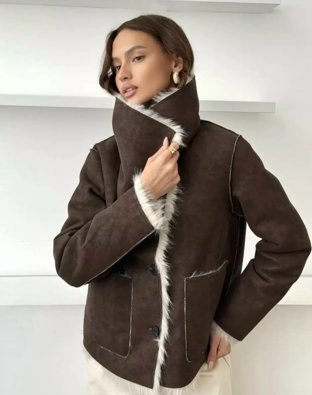 дубленка мех зара фенди,дубленка fendi,кожаные куртки с мехом,меховая куртка,дубленка фенди