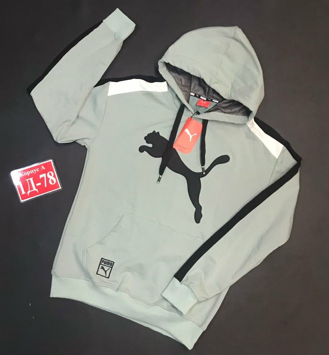 толстовка мужская puma,толстовки худи,толстовка,худи пума,спортивная толстовка