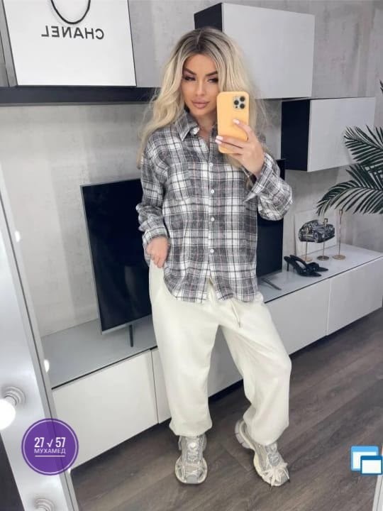 рубашка в клетку женская оверсайз,рубашка оверсайз в клетку,рубашка в клетку женская,рубашка женская,рубашка стильная