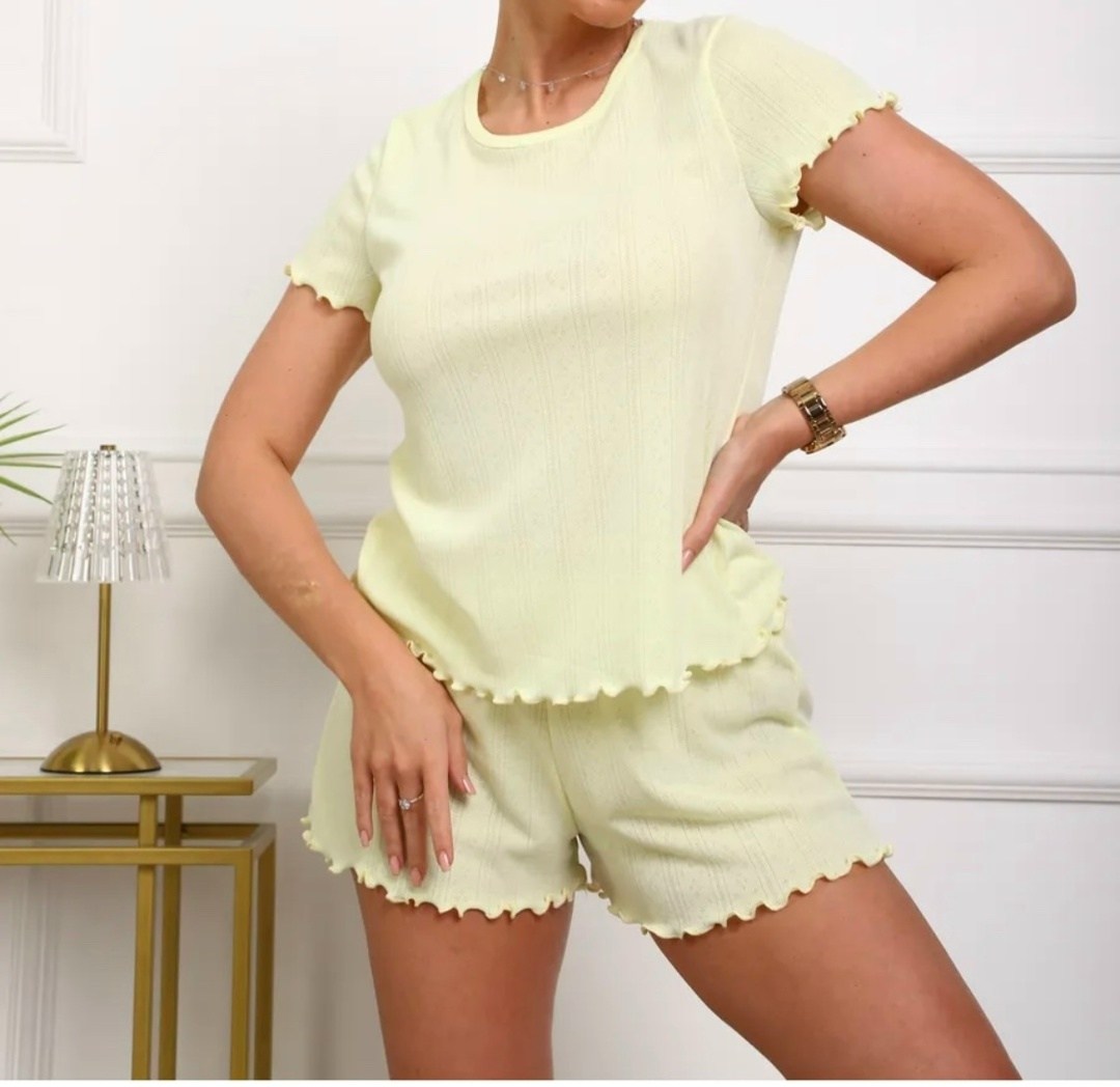 пижама женская,пижама с шортами,пижама женская с шортами,пижамный комплект с короткими рукавами,комплект пижама