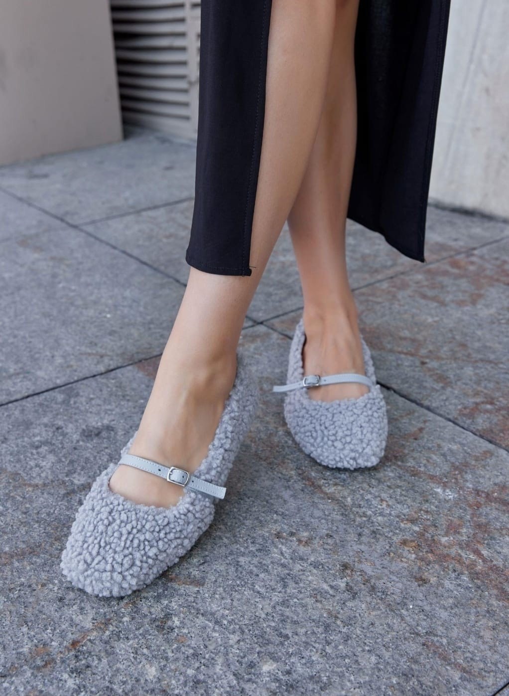 меховые балетки,,женская ,меховые туфли,меховые балетки мэри джейн