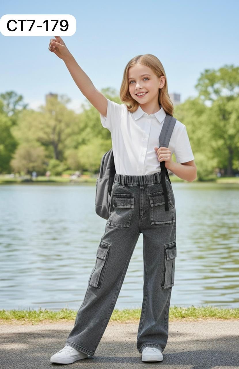 джинсы для девочек карго,джинсы карго,джинсы джинсы,джинсы подростковые,широкие джинсы карго