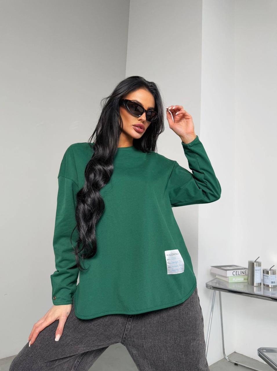 свитшот женская,толстовка свитшот,зеленый свитшот,свитшот женский оверсайз,свитшот оверсайз