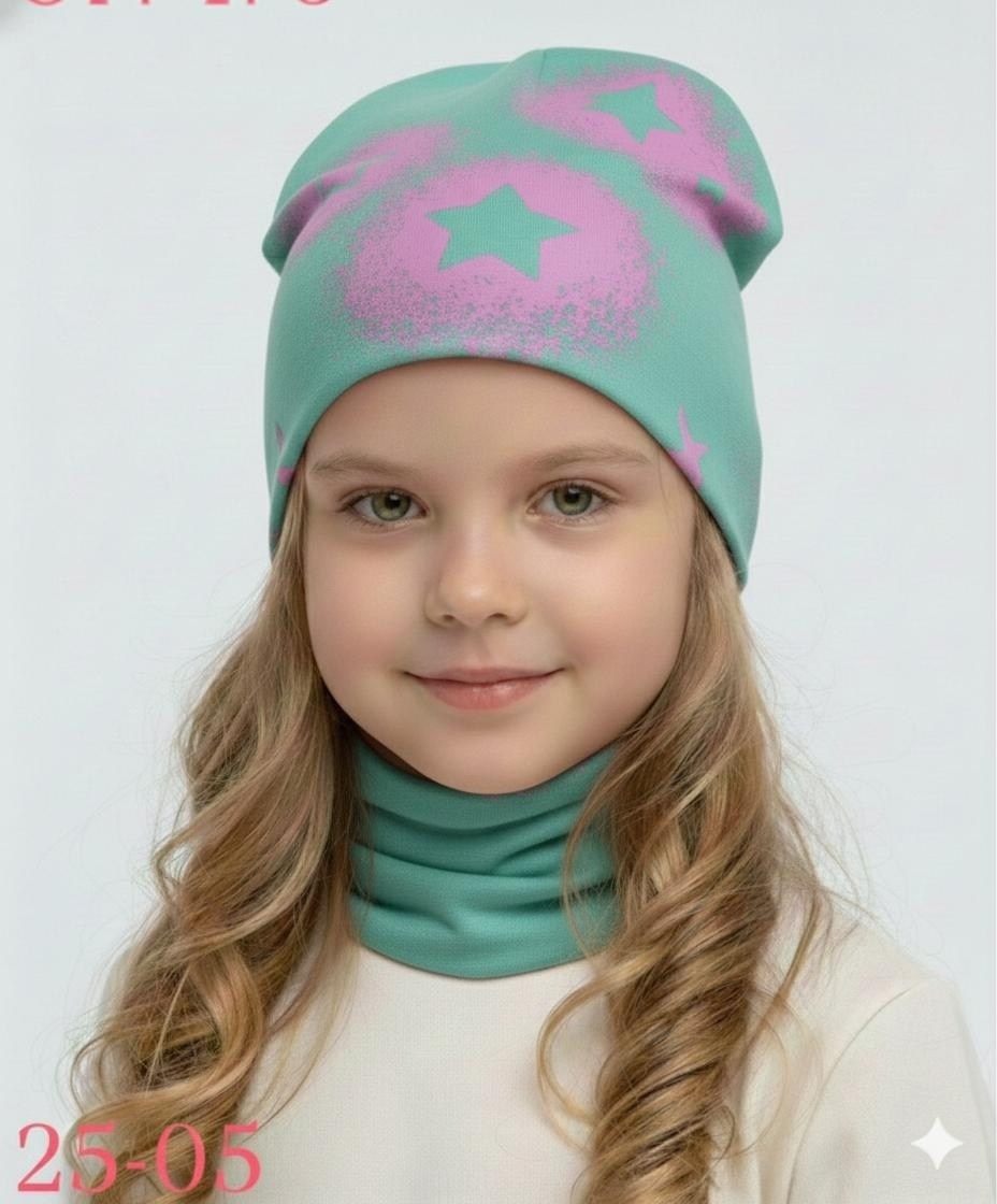 шапка для девочек,шапка демисезонная для девочек,детский шапка,шапка со снудом трикотажные двухслойные поляярик,шапка детская