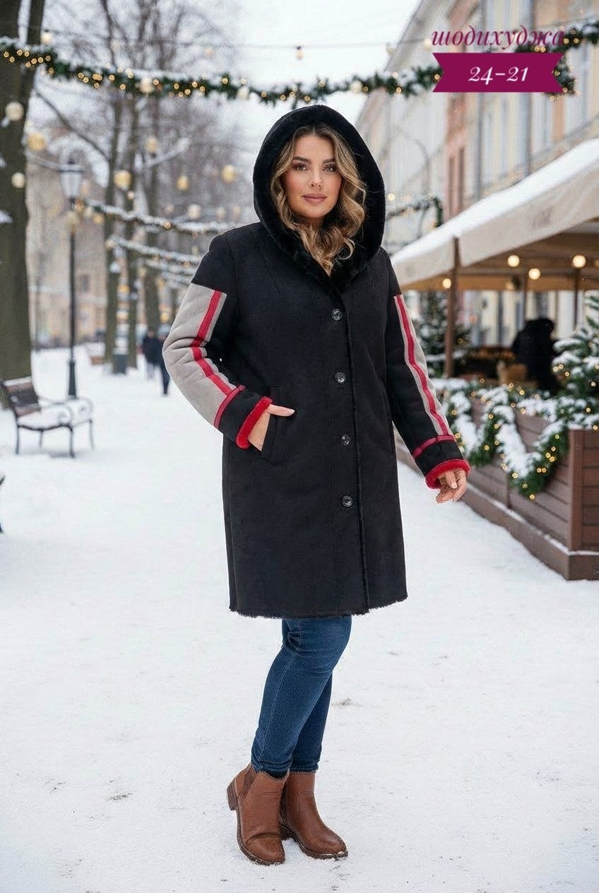 гуччи платье женское черное,стильное пальто,теплое пальто,пальто с капюшоном,комбинированное пальто