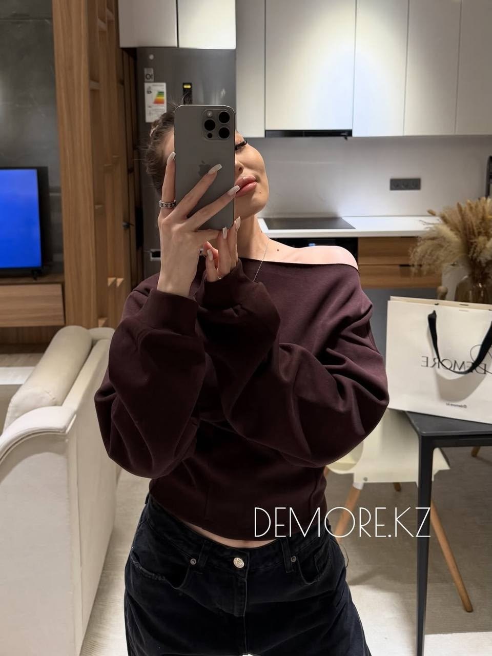 свитшот женская,кофта женская,короткий свитшот,водолазка свитшот,свитшот толстовка