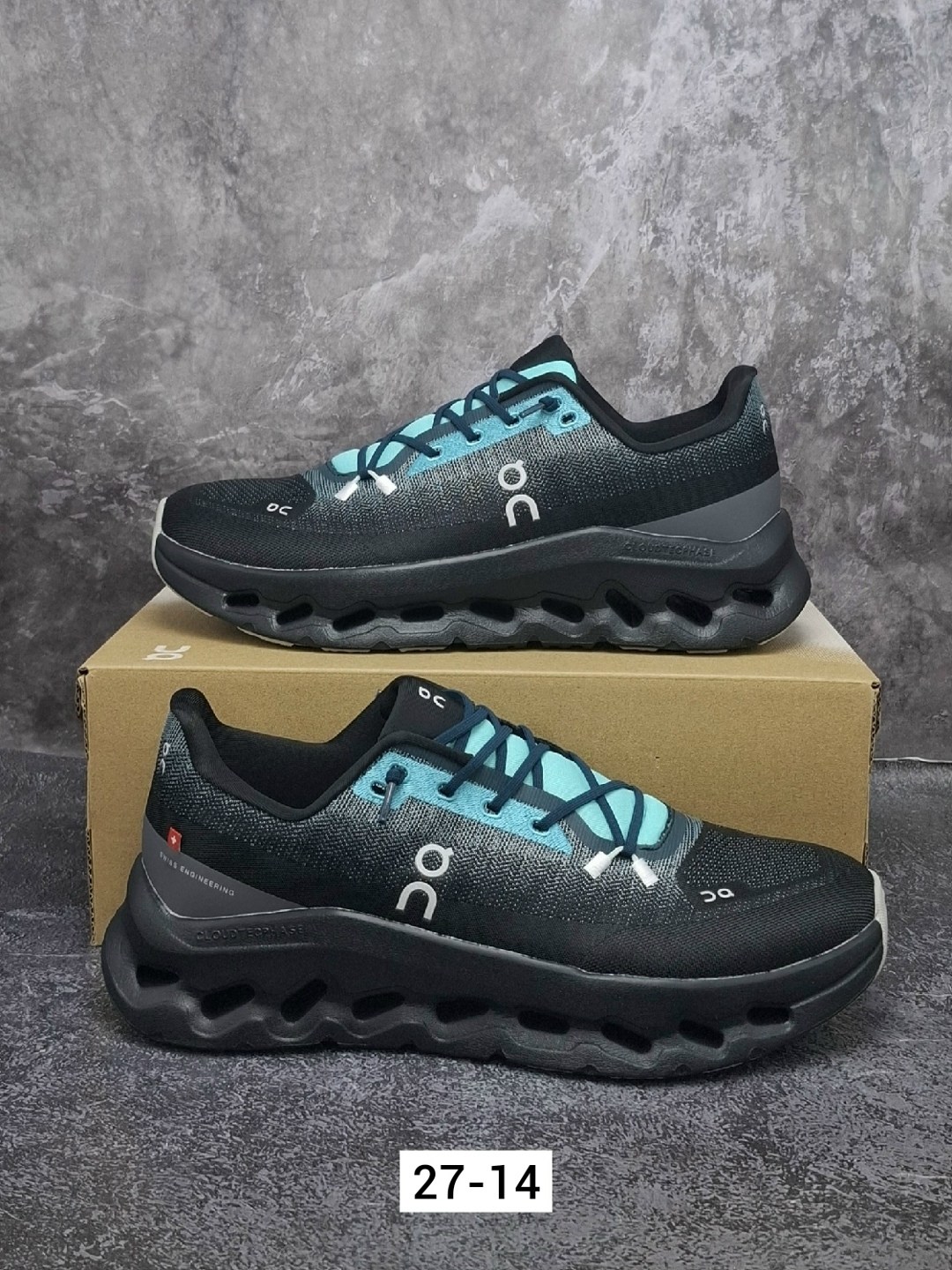 кроссовки,мужские кроссовки,кроссовки беговые мужские,водонепроницаемые кроссовки cloudrunner 2 on running серый,кроссовка мужской