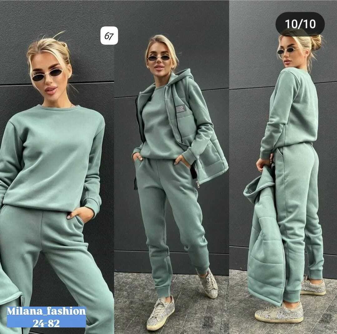 cпортивный костюм женский на флисе,костюм тройка,костюм спортивный женский,спортивный костюм на флисе тройка,женский костюм на флисе