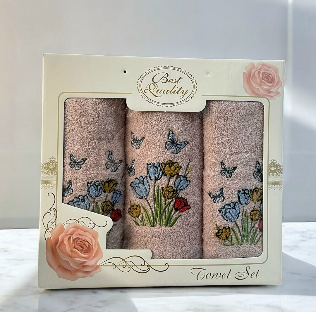 набор махровых полотенец,набор полотенец,подарочные наборы полотенец,набор кухонные полотенец,полотенца с вышивкой