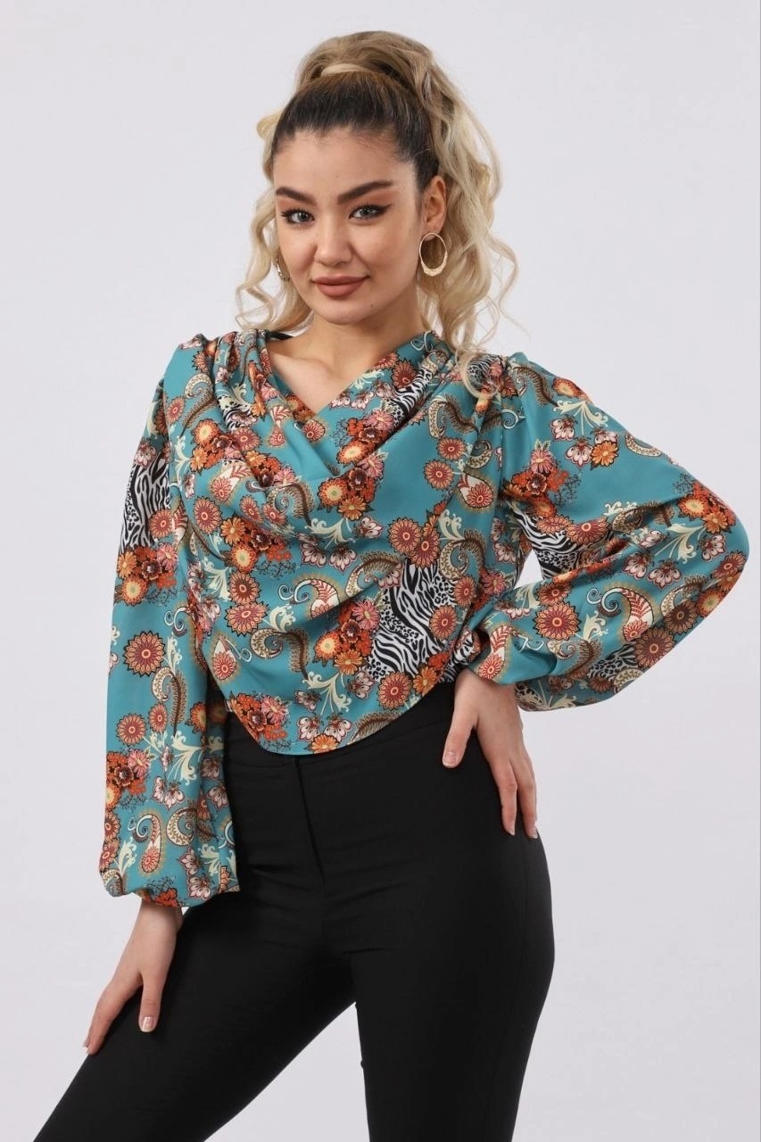 блузка женская,блузка стильная,женская блузка с цветочным принтом,женские блузки и рубашки,блузка женская с цветами