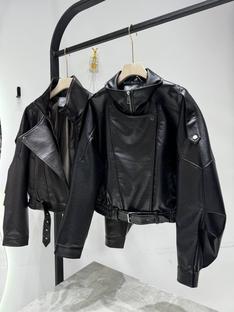 модная кожаная куртка - бомбер,edem-room модная кожаная куртка - бомбер,женская кожаная куртка-бомбер,кожаная куртка-бомбер,edem room модная куртка - дубленка бомбер