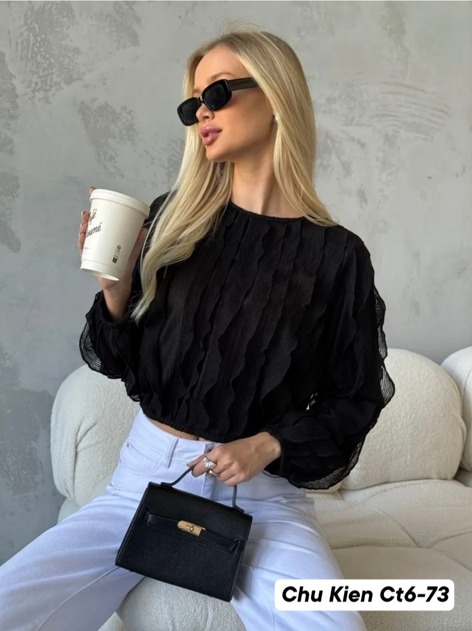 женская блузка,повседневная блуза,женская блуза,женская шифоновая блузка,eola 2936 шоколад блуза