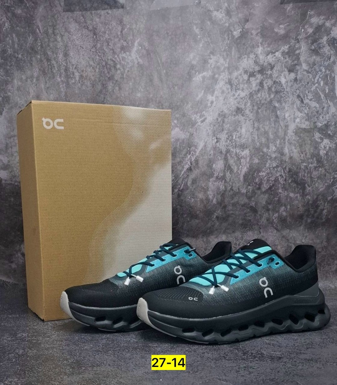 кроссовки,мужские кроссовки,водонепроницаемые кроссовки cloudrunner 2 on running серый,спортивная , для бега