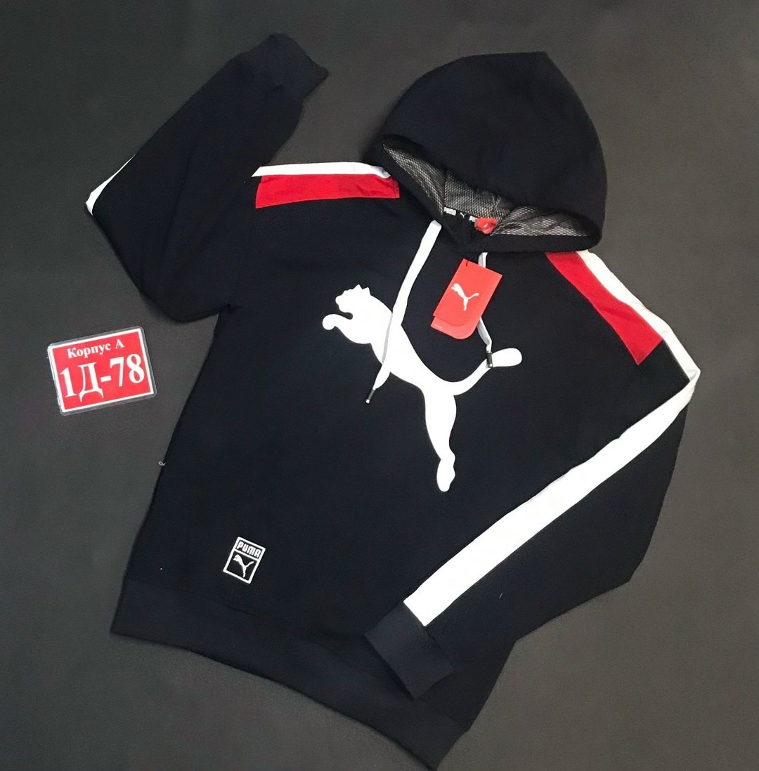 толстовка мужская puma,толстовки худи,толстовка,худи пума,спортивная толстовка