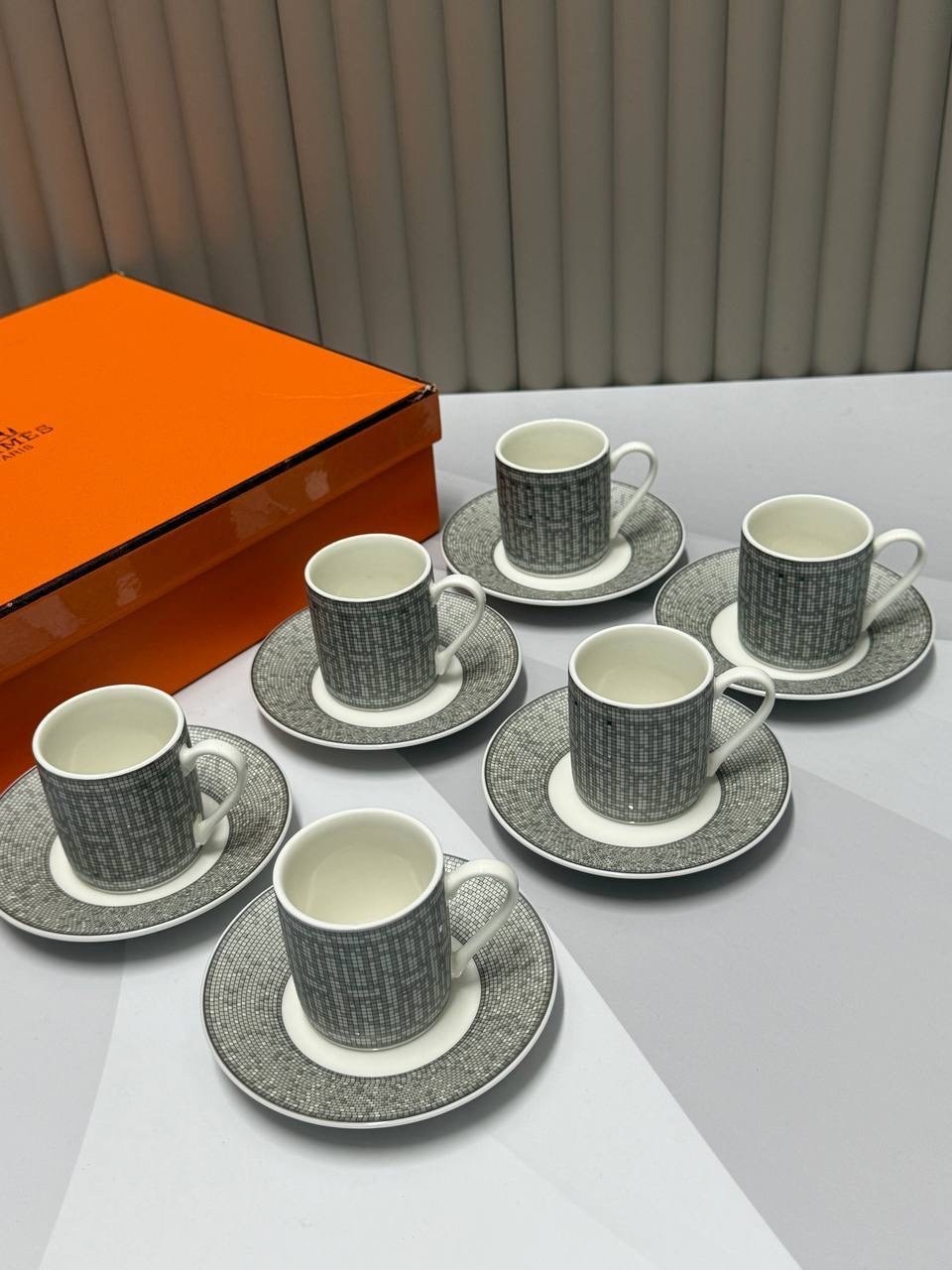 подарочный чайный набор hermes,посуда hermes,чайные наборы,чайный набор hermes,набор