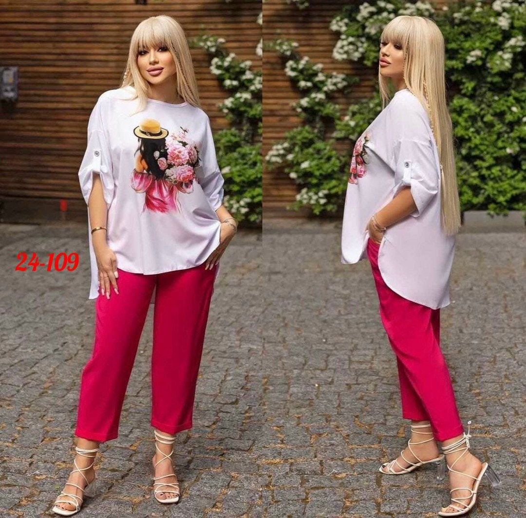 летний повседневный костюм двойка,костюм свободного кроя,летние костюмы женские,костюм двойка женская,летние костюмы