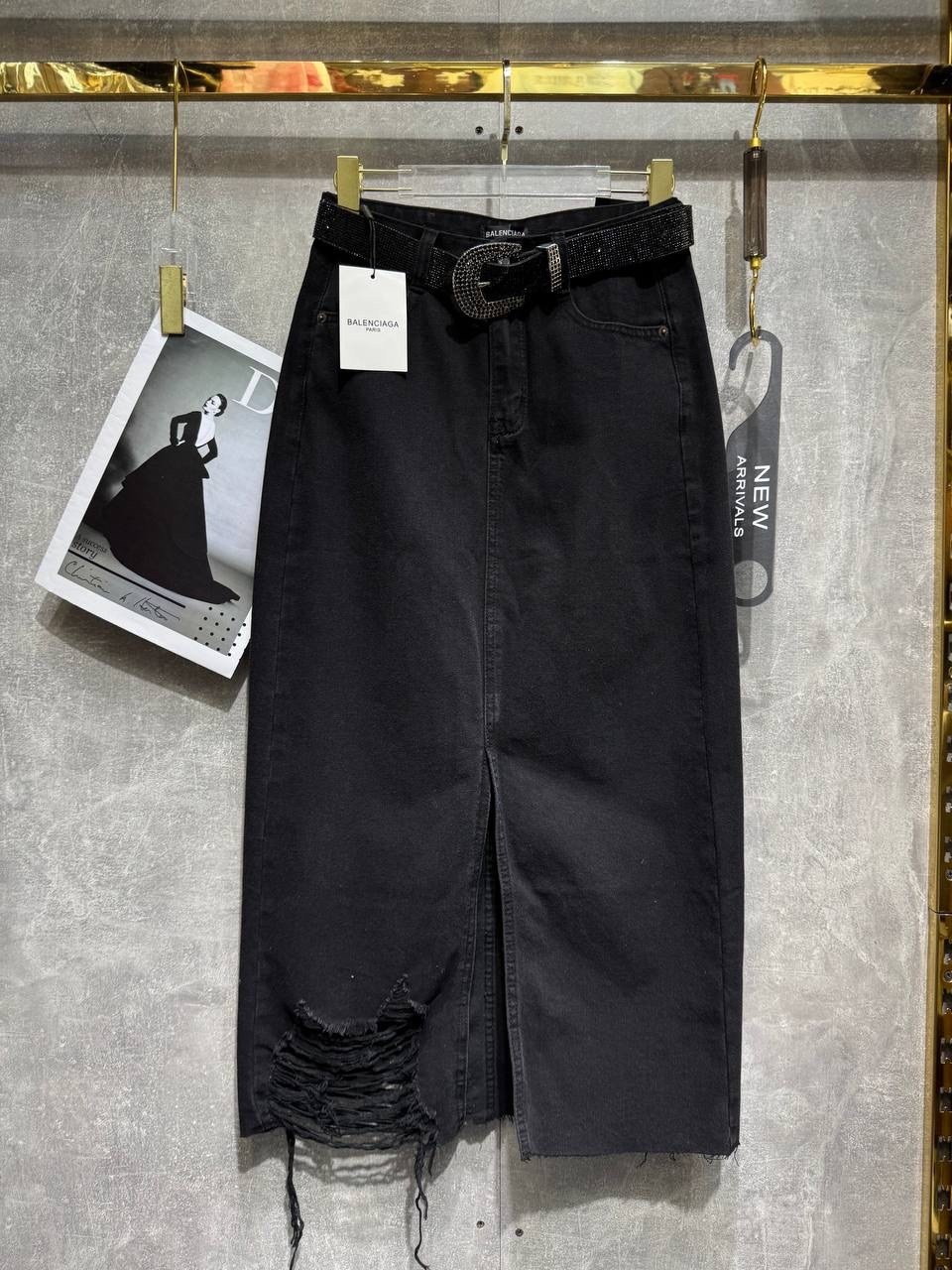 юбка джинсовая миди с разрезом,юбка джинсовая,черная джинсовая юбка,джинсовая юбка миди,длинная джинсовая юбка