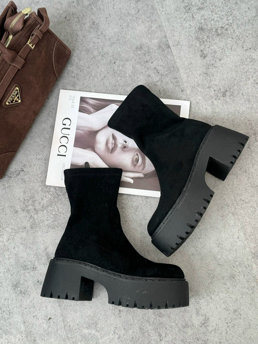 ботинки женские замшевые 81602,,женские ботинки,женские ботильоны, женская