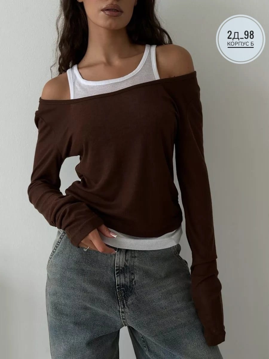 женская кофта,лонгслив с майкой,кофта трикотаж,женский лонгслив,лонгслив