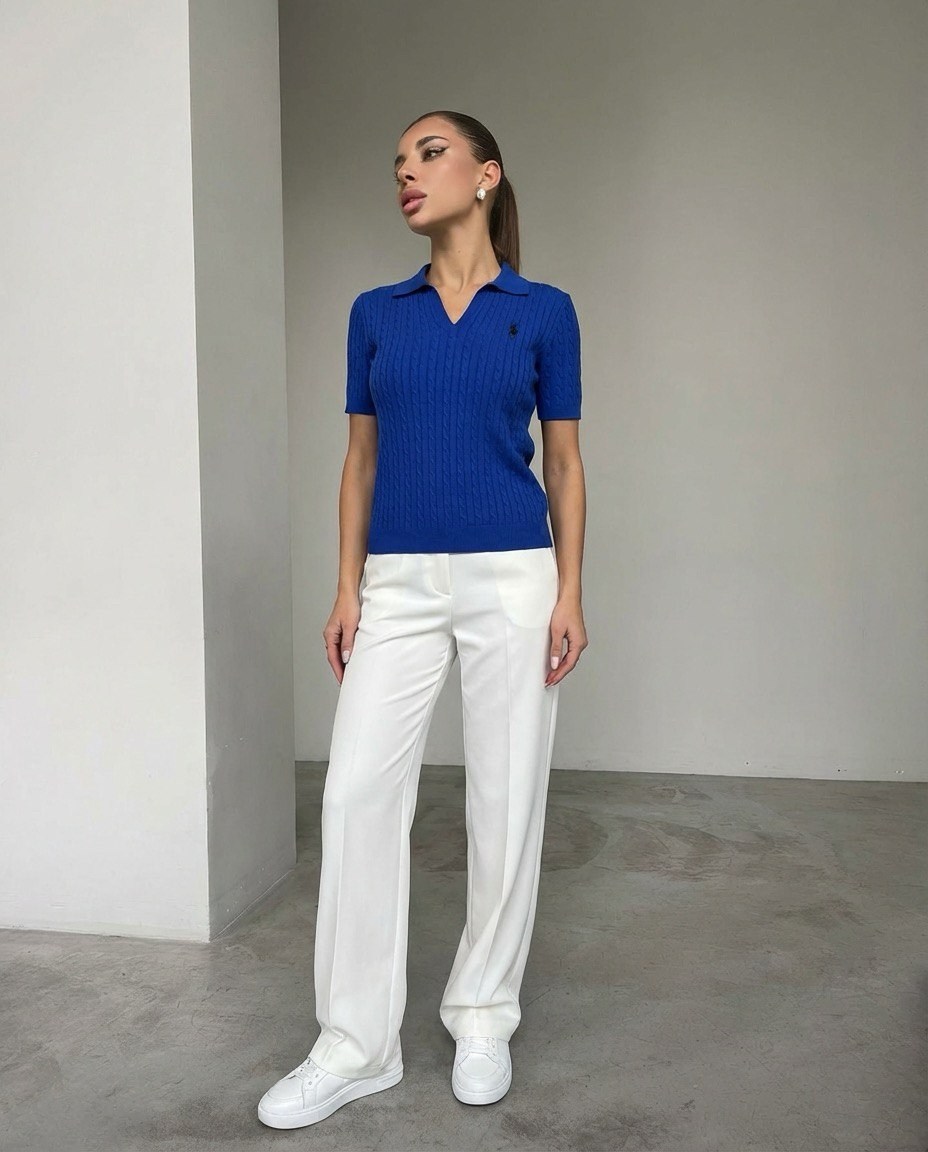 кофта женская,брюки синие,блузка кофта,одежда стильная,одежда для женщин