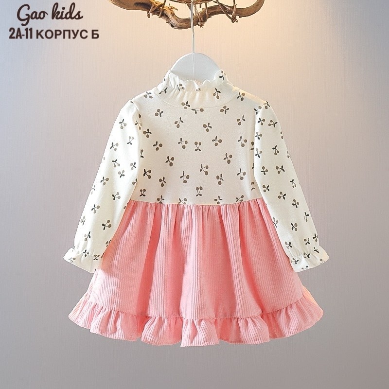 платье для малышек,детское платье,платье для маленьких девочек,детское платье с длинными рукавами,детские вещи платья