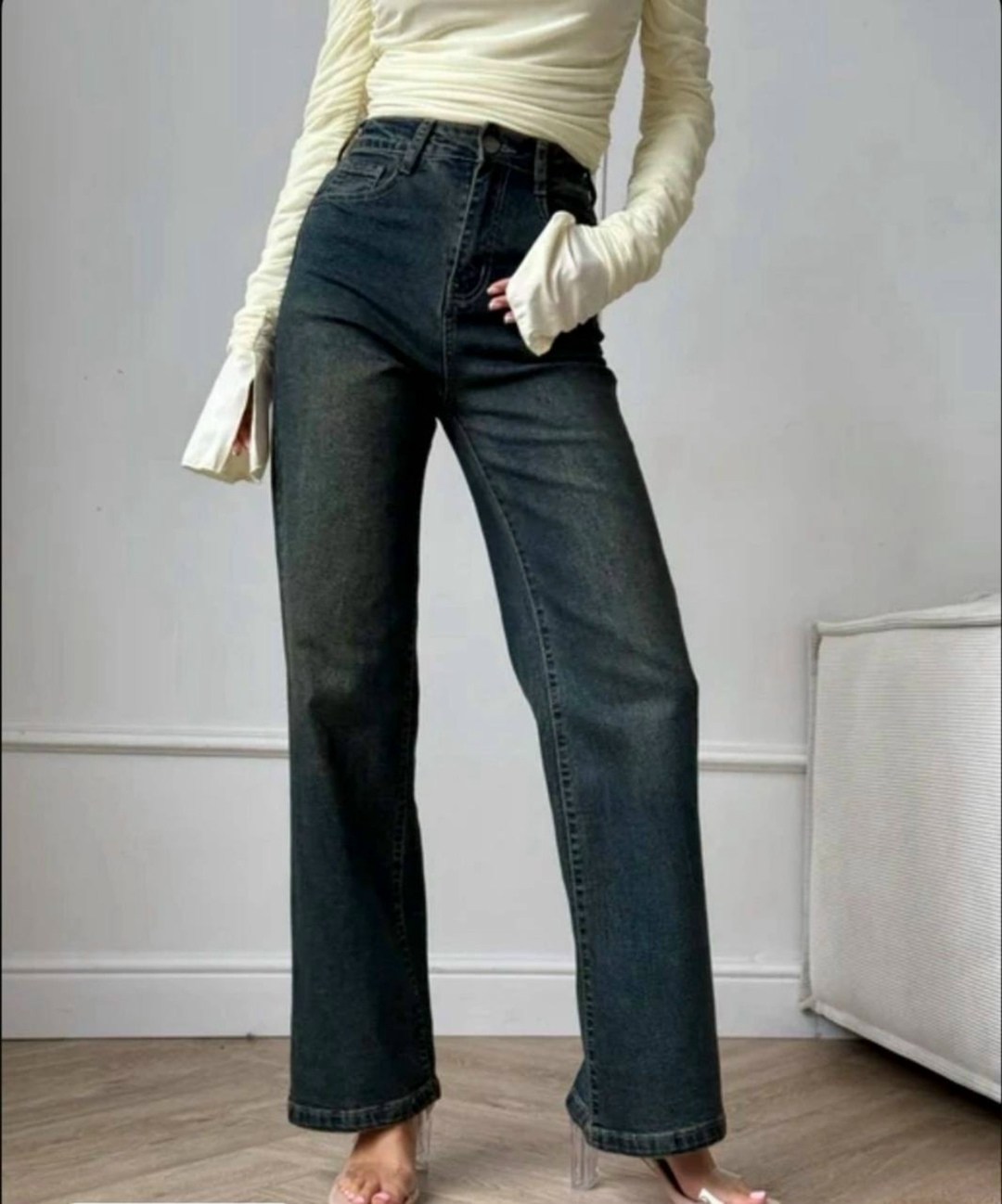 женские джинсы,джинсы брюки,джинсы палаццо,широкие джинсы,женские джинсы с высокой талией