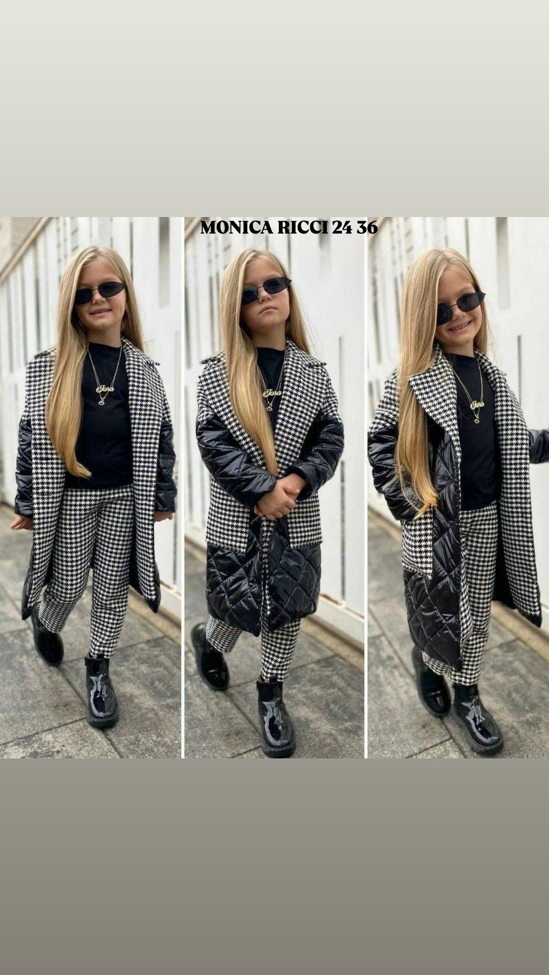 пальто комбинированное,пальто для девочки,мода для детей,длинное пальто,пальто для девочки черный