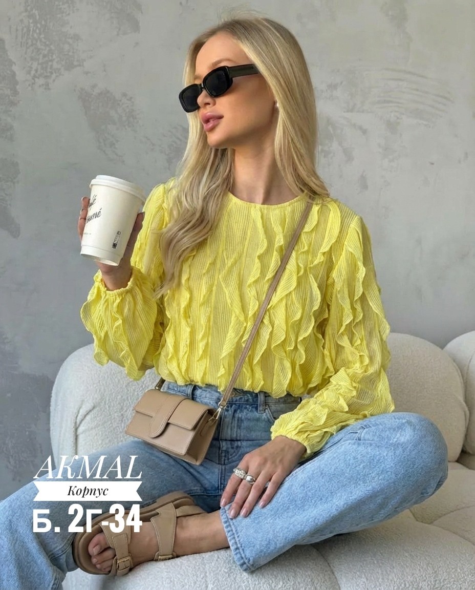 блузка нарядная с воланами и рюшами come alone 304052378,блузка с оборками,блузка нарядная с воланами и рюшами,блузка нарядная,женская блузка