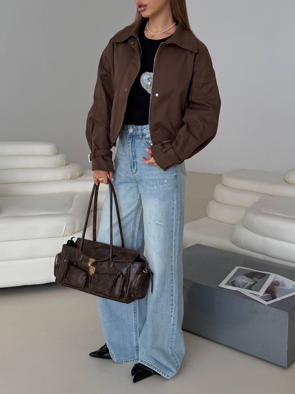 повседневная куртка,кожаная куртка,куртка бомбер,кожаный бомбер женский,куртка из экокожи