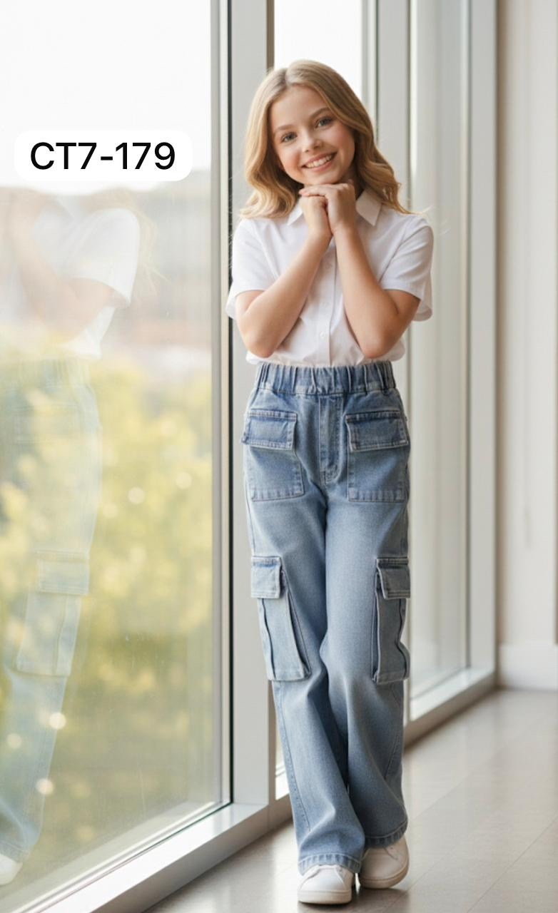 джинсы для девочек карго,джинсы карго,джинсы джинсы,джинсы подростковые,широкие джинсы карго