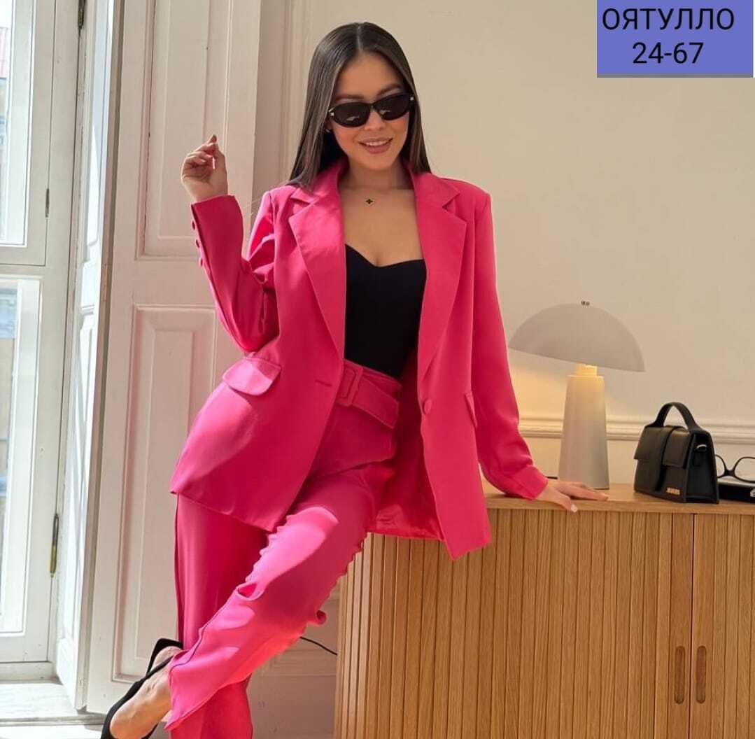 бизарро костюм брючный фуксия,костюм женский,брючный костюм continental fashion 0211-07 фиолетовый,vassa костюм брючный лавандовый,костюм женский фабрични пиджак классический с брюками